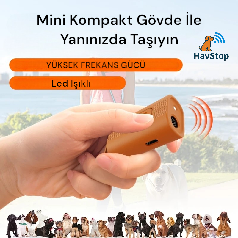 HavStop® Ultrasonik Havlama Önleyici Cihaz - Sessiz ve Etkili Çözüm