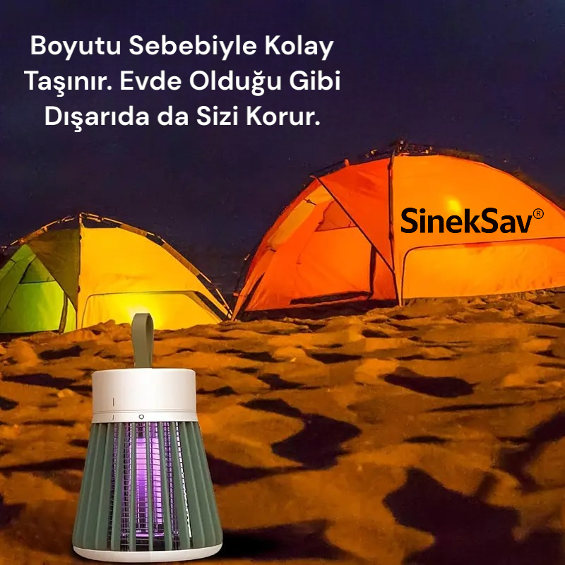 SinekSav® Mor Işıklı Sinek ve Sivrisinek Kapanı