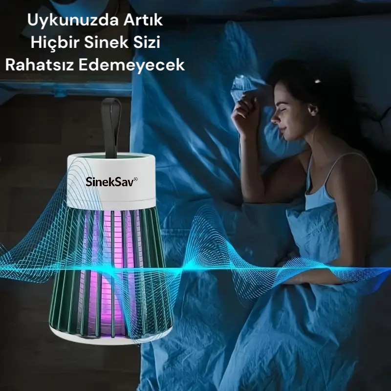 SinekSav® Mor Işıklı Sinek ve Sivrisinek Kapanı
