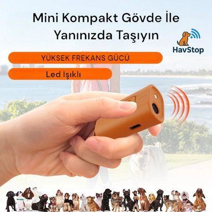HavStop® Ultrasonik Havlama Önleyici Cihaz - Sessiz ve Etkili Çözüm